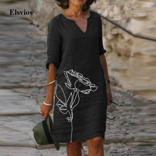 casual dresses fashion summer v-neck short sleeve lady elegant women party vintage floral print loose a-line vestidos jmpd, Black;gray
casual dresses fashion summer v-neck short sleeve lady elegant women party vintage floral print loose a-line vestidos jmpd, Black;gray