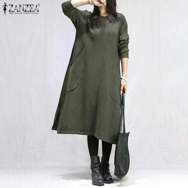 casual dresses women's spring sundress zanzea 2021 vintage hoodies dress long sleeve midi vestidos female solid robe plus size s-5xl, Black;gray
casual dresses women's spring sundress zanzea 2021 vintage hoodies dress long sleeve midi vestidos female solid robe plus size s-5xl, Black;gray