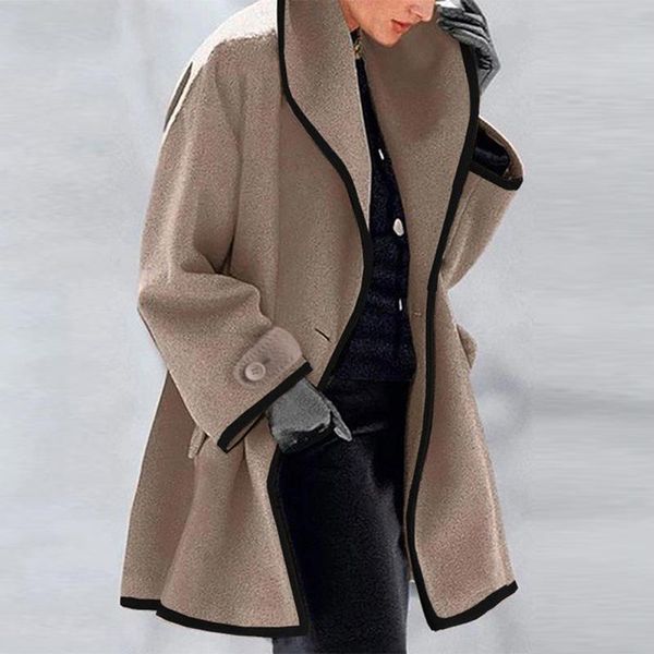 women's wool & blends 2021 down jacket winter womens coat trench ladies warm slim long overcoat outwear, Black
women's wool & blends 2021 down jacket winter womens coat trench ladies warm slim long overcoat outwear, Black