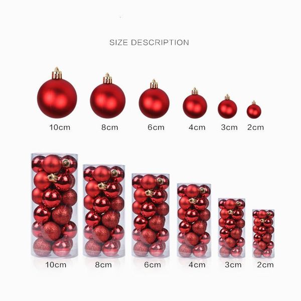 factory outlet christmas decoration 24pcs red gold glitter christmas ball 3cm christmas tree ornaments hanging xmas part
factory outlet christmas decoration 24pcs red gold glitter christmas ball 3cm christmas tree ornaments hanging xmas part