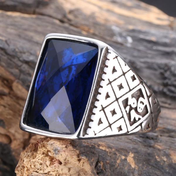 cluster rings blue crystal gemstones for men couple silver color jewelry wedding gifts gj0015, Golden;silver
cluster rings blue crystal gemstones for men couple silver color jewelry wedding gifts gj0015, Golden;silver