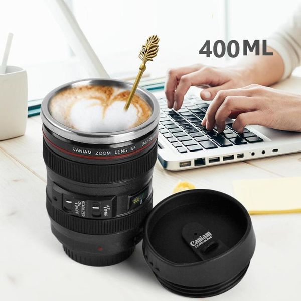 mugs multifunctional creative stainless steel simulated slr camera model anti-slip insulation cup stirring coffee
mugs multifunctional creative stainless steel simulated slr camera model anti-slip insulation cup stirring coffee
