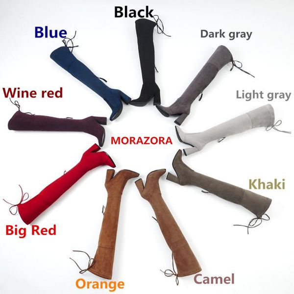 boots qplyxco2021 long women flock leather thigh high heels lace up autumn winter over knee, Black
boots qplyxco2021 long women flock leather thigh high heels lace up autumn winter over knee, Black