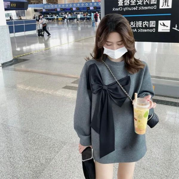 women's hoodies & sweatshirts grey korean hoodie women autumn winter leisure bow pullovers female loose all-matching sweatshirt, Black
women's hoodies & sweatshirts grey korean hoodie women autumn winter leisure bow pullovers female loose all-matching sweatshirt, Black