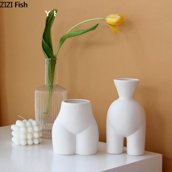 vases abstract human body creative ceramic handmade vase flower art crafts modern simple half-length study room home decoration
vases abstract human body creative ceramic handmade vase flower art crafts modern simple half-length study room home decoration