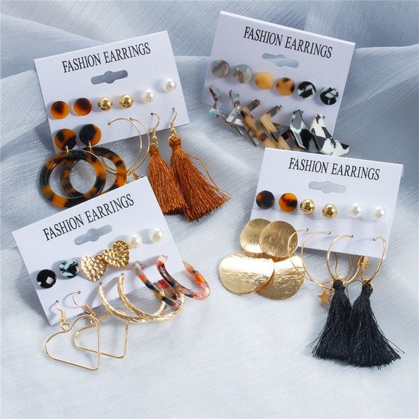 kimter bohemian pearl hoop dangle earrings set women handmade geometric fringe tassel earring jewelry accessories c552fz, Silver
kimter bohemian pearl hoop dangle earrings set women handmade geometric fringe tassel earring jewelry accessories c552fz, Silver