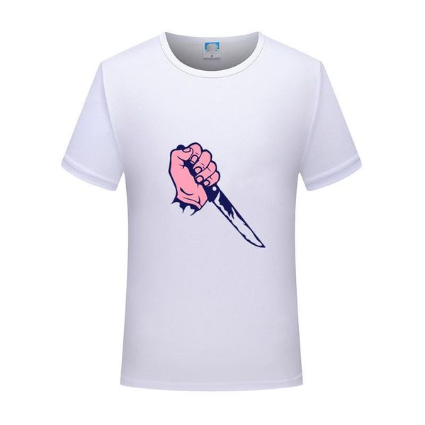 men's t-shirts 2021 brand men women custom t-shirt fashion pure short sleeve summer hand knife, White;black
men's t-shirts 2021 brand men women custom t-shirt fashion pure short sleeve summer hand knife, White;black
