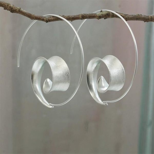 hoop & huggie 2021 silver color earrings with satin finish for women female engagement wedding jewelry, Golden;silver
hoop & huggie 2021 silver color earrings with satin finish for women female engagement wedding jewelry, Golden;silver