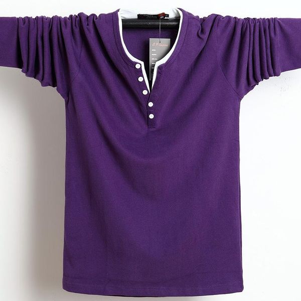 men's t-shirts autumn t-shirt buttons large size cotton long-sleeved men fashion casual solid color regular-fit, White;black
men's t-shirts autumn t-shirt buttons large size cotton long-sleeved men fashion casual solid color regular-fit, White;black