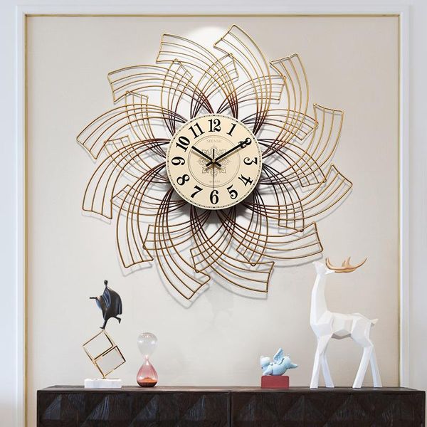 wall clocks fashionable american watches, atmosphere, light luxury watches living room home creative clock
wall clocks fashionable american watches, atmosphere, light luxury watches living room home creative clock