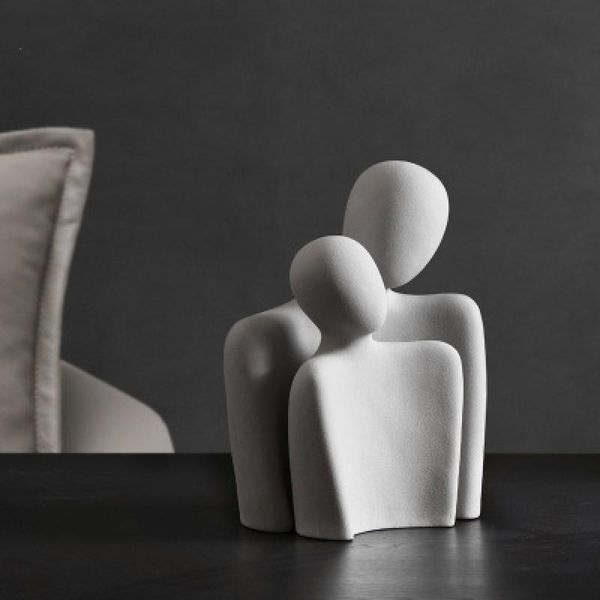 decorative objects & figurines creative ceramic abstract art figures embrace decoration living room tv cabinet porch office desktop
decorative objects & figurines creative ceramic abstract art figures embrace decoration living room tv cabinet porch office desktop