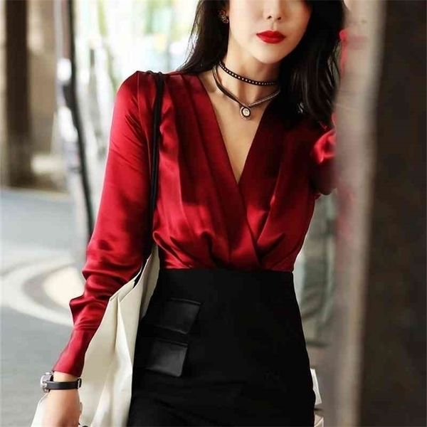 fall celebrity temperament acetate satin v-neck split contrast long sleeve dress office lady polyester 210416, Black;gray
fall celebrity temperament acetate satin v-neck split contrast long sleeve dress office lady polyester 210416, Black;gray