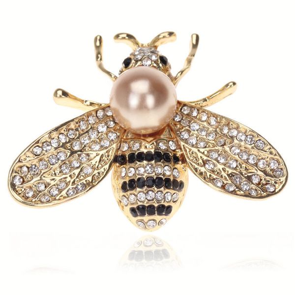 classic crosin ch fashion new micro inlaid bee pearl pin cute coat sweater accessories diamond brooch brooch
classic crosin ch fashion new micro inlaid bee pearl pin cute coat sweater accessories diamond brooch brooch