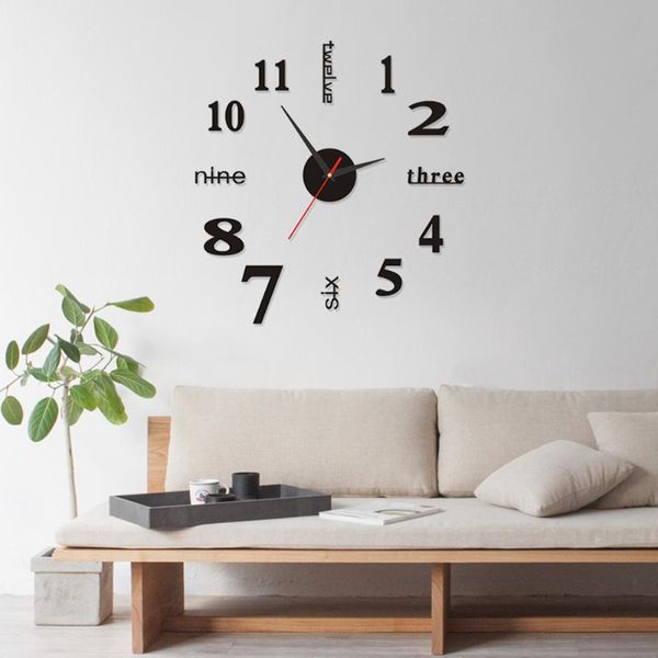 wall clocks art decal home decor modern frameless 3d diy clock acrylic mirror stickers for living room bedroom
wall clocks art decal home decor modern frameless 3d diy clock acrylic mirror stickers for living room bedroom