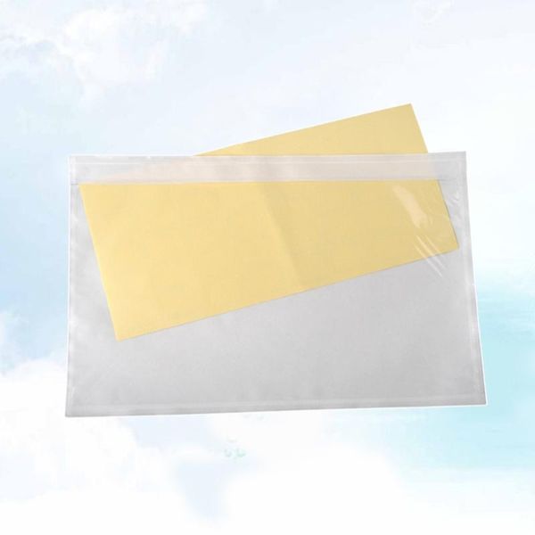 gift wrap 100pcs self-adhesive packing list envelopes transparent pouches for invoice label (15x18cm)
gift wrap 100pcs self-adhesive packing list envelopes transparent pouches for invoice label (15x18cm)