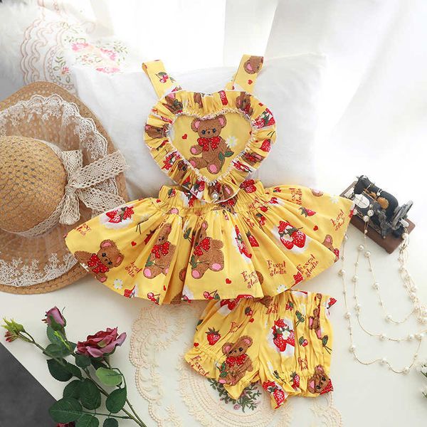 2pcs baby girls jk customize dresses children bear print dress with pant toddler loilta ball gown little girl birthday vestidos 210615, White
2pcs baby girls jk customize dresses children bear print dress with pant toddler loilta ball gown little girl birthday vestidos 210615, White