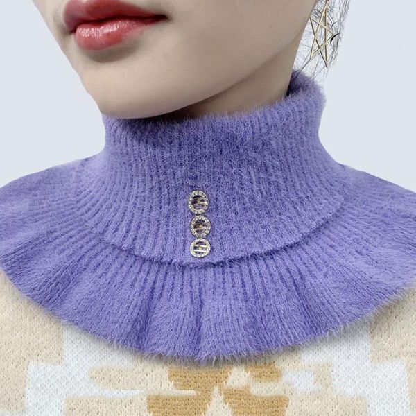 scarves women's fake collar protects cervical spine scarf winter cycling thicken elastic faux mink velvet rhinestone warm bib snood p77, Blue;gray
scarves women's fake collar protects cervical spine scarf winter cycling thicken elastic faux mink velvet rhinestone warm bib snood p77, Blue;gray