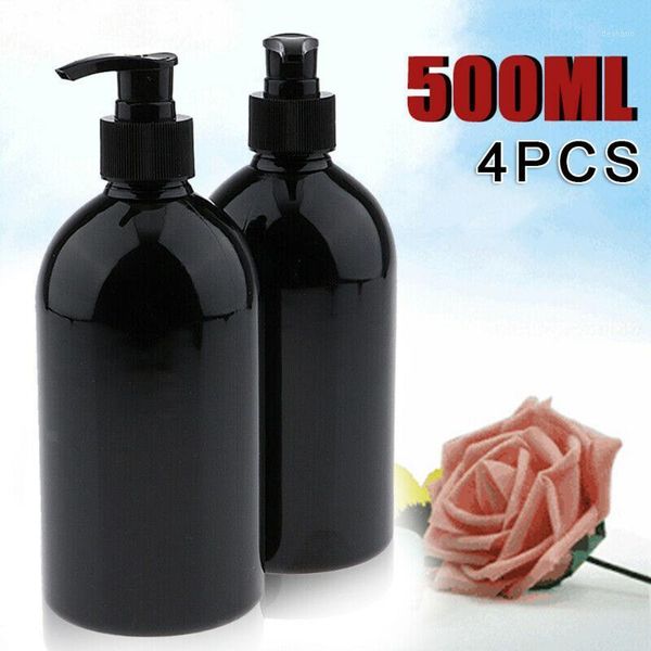 4pcs 500ml pet empty lotion pump bottles shampoo soap dispenser refillable for bathroom, kitchen, salon, and skincare products storage boxes
4pcs 500ml pet empty lotion pump bottles shampoo soap dispenser refillable for bathroom, kitchen, salon, and skincare products storage boxes