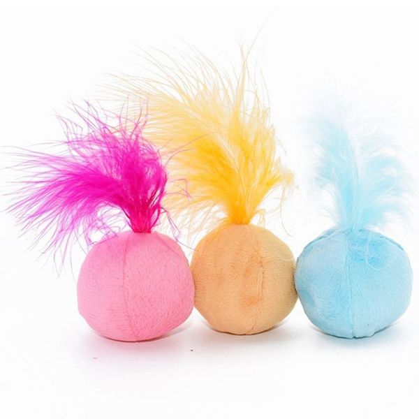 cat toys funny cute plush ball faux feather bell chew toy pet supplies accessories for gatos
cat toys funny cute plush ball faux feather bell chew toy pet supplies accessories for gatos