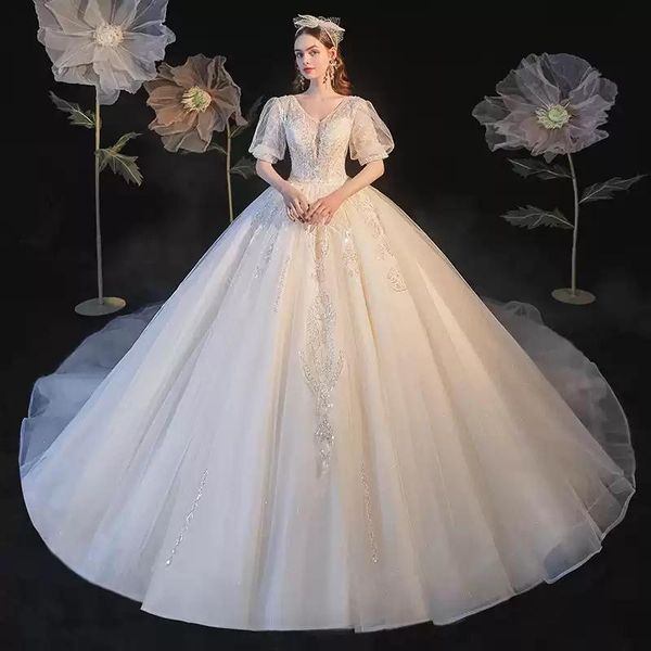 other wedding dresses illusion v-neck short sequined embroidery tulle lace backless luxury white floor-length women bridal gown g360
other wedding dresses illusion v-neck short sequined embroidery tulle lace backless luxury white floor-length women bridal gown g360