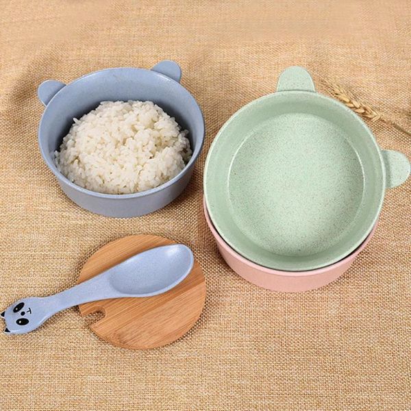 bowls cute cartoon pandas dinner rice serving bowl soup spoon wheat-straw tableware children kitchen bar supplies #1015
bowls cute cartoon pandas dinner rice serving bowl soup spoon wheat-straw tableware children kitchen bar supplies #1015
