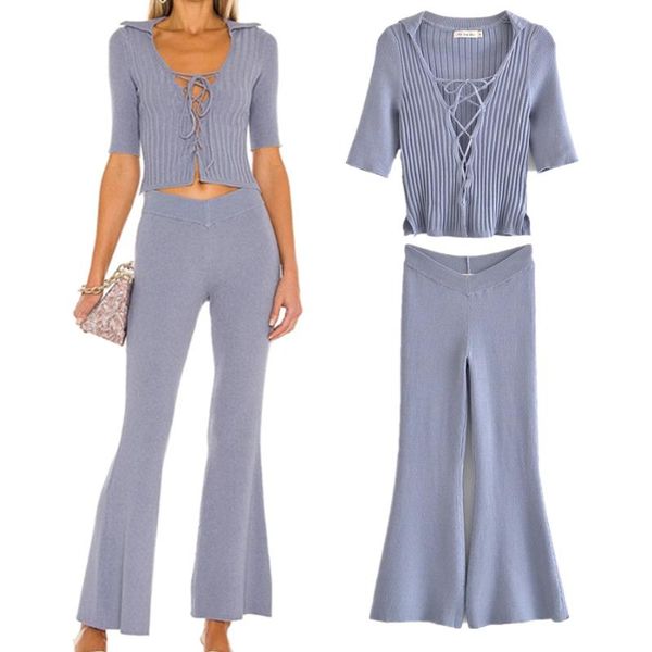 women's two piece pants elmsk women sets ins fashion blogger vintage knitted bandage hollow out harajuku tshirt flare, White
women's two piece pants elmsk women sets ins fashion blogger vintage knitted bandage hollow out harajuku tshirt flare, White