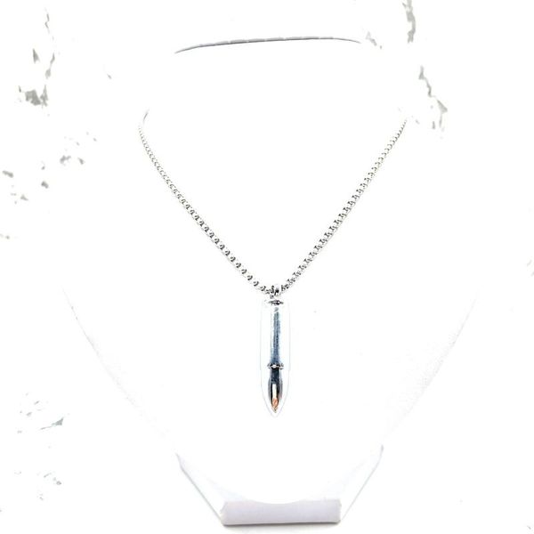 pendant necklaces retro design necklace trendy men and women hip hop fashion titanium steel long sweater chain, Silver
pendant necklaces retro design necklace trendy men and women hip hop fashion titanium steel long sweater chain, Silver