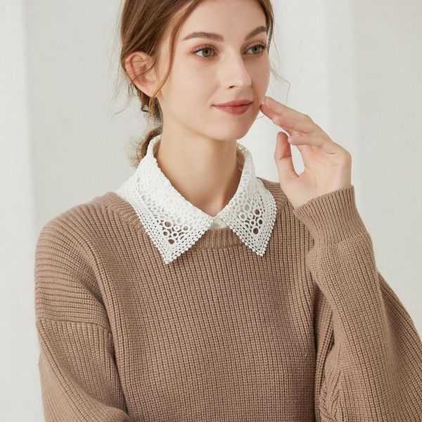 bow ties sitonjwly 2021 women white fake collar sweater lapel detachable shirt female removable half false collars, Black;gray
bow ties sitonjwly 2021 women white fake collar sweater lapel detachable shirt female removable half false collars, Black;gray