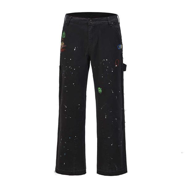men's jeans graffiti dyed leg extension casual straight streetwear washed retro-loose harajuku denim 8xcy 8or7, Blue
men's jeans graffiti dyed leg extension casual straight streetwear washed retro-loose harajuku denim 8xcy 8or7, Blue