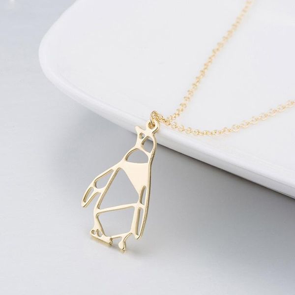 cute origami penguin necklace for kids girls lovely animal pendant trendy jewelry necklaces, Silver
cute origami penguin necklace for kids girls lovely animal pendant trendy jewelry necklaces, Silver