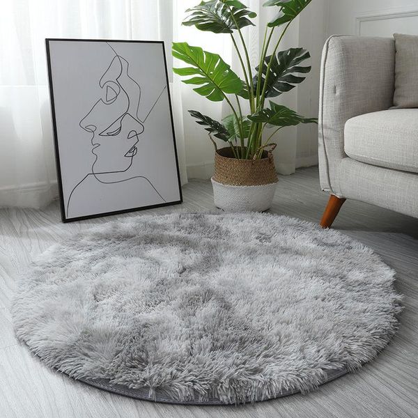 nordic gradient color carpet bedside area rug for living room round plush dye floor non-slip mats tie fluffy carpets
nordic gradient color carpet bedside area rug for living room round plush dye floor non-slip mats tie fluffy carpets