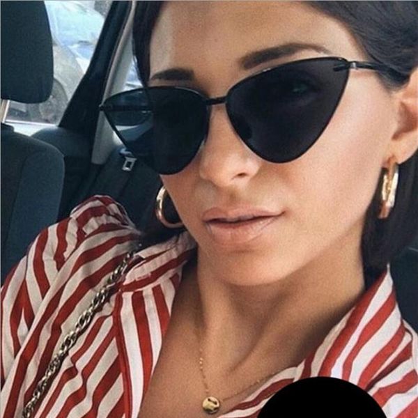 sunglasses 2021 lady retro cat eye women vintage metal frame clear lenses sun glasses for female uv400 oculos, White;black
sunglasses 2021 lady retro cat eye women vintage metal frame clear lenses sun glasses for female uv400 oculos, White;black