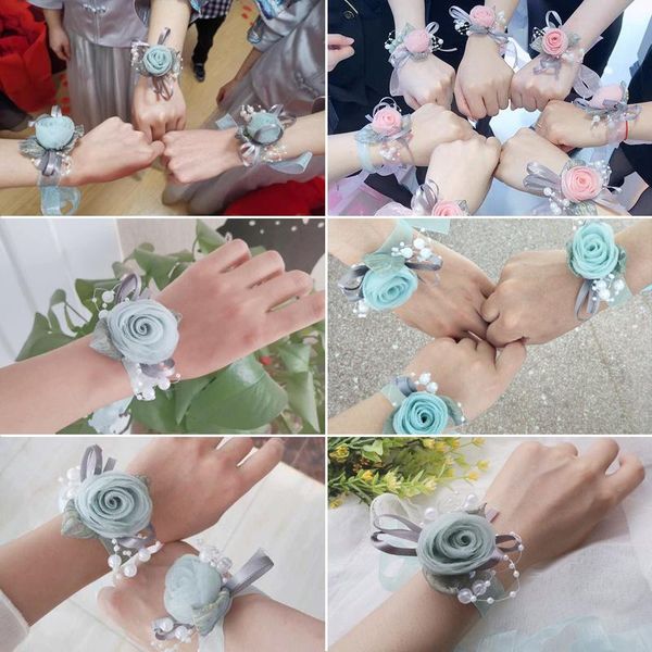 bangle 1pc po props hand flower pearl ribbon party bracelet wrist flowers bidesmaids decor wedding accessories, Black
bangle 1pc po props hand flower pearl ribbon party bracelet wrist flowers bidesmaids decor wedding accessories, Black