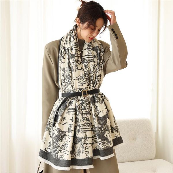 scarves luxury women scarf winter cashmere wraps pashmina shawls lady thick warm blanket design print female bufanda stoles 2021, Blue;gray
scarves luxury women scarf winter cashmere wraps pashmina shawls lady thick warm blanket design print female bufanda stoles 2021, Blue;gray
