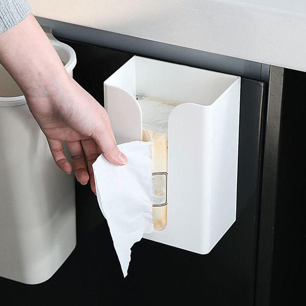 wall mounted self adhesive tissue box napkin holder plastic garbage bag dispenser storage rack kicthen car hanging organizer boxes & napkins
wall mounted self adhesive tissue box napkin holder plastic garbage bag dispenser storage rack kicthen car hanging organizer boxes & napkins