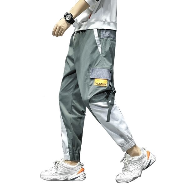 men's pants men pants patchwork streetwear cargo autumn hip hop casual tatical joggers ankle length trousers 99wk, Black
men's pants men pants patchwork streetwear cargo autumn hip hop casual tatical joggers ankle length trousers 99wk, Black
