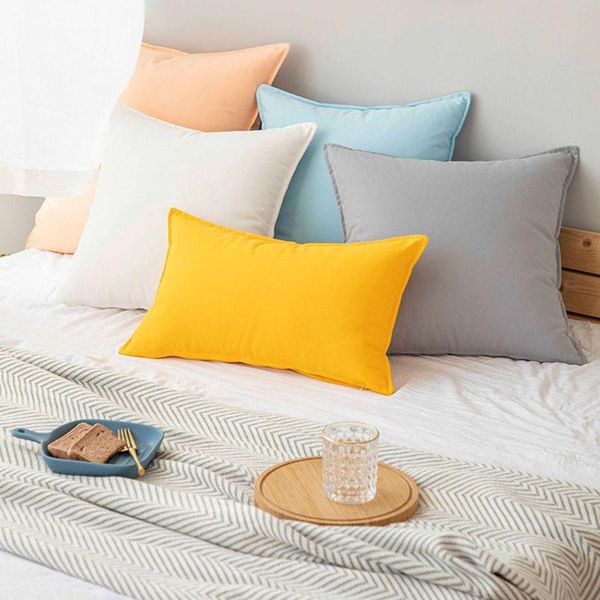 1pcs cotton canvas pillowcase solid color soft pillow covers decorative car seat sofa cushion cover 45x45cm 30x50cm 55x55cm case
1pcs cotton canvas pillowcase solid color soft pillow covers decorative car seat sofa cushion cover 45x45cm 30x50cm 55x55cm case
