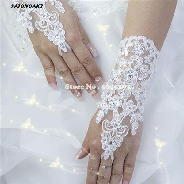 bridal gloves satonoaki elegant beaded lace short 2021 fingerless wedding white ivory accessories veu de noiva
bridal gloves satonoaki elegant beaded lace short 2021 fingerless wedding white ivory accessories veu de noiva
