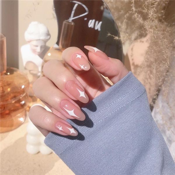 false nails 24pcs 4-pointed printed star nail patch glue type removable long paragraph fashion manicure fake, Red;gold
false nails 24pcs 4-pointed printed star nail patch glue type removable long paragraph fashion manicure fake, Red;gold