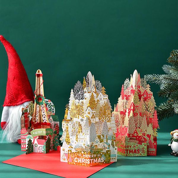 greeting cards 3d -up santa christmas party invitations gifts year card anniversary postcard#g30
greeting cards 3d -up santa christmas party invitations gifts year card anniversary postcard#g30