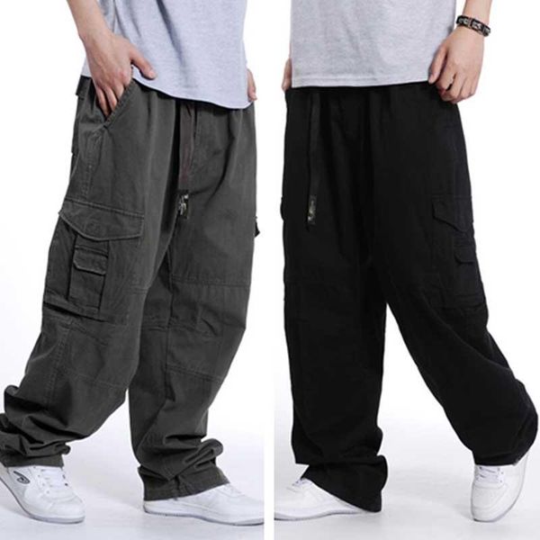men's pants plus size harem cargo men casual hip hop cotton loose baggy joggers streetwear trousers wide leg man clothing, Black
men's pants plus size harem cargo men casual hip hop cotton loose baggy joggers streetwear trousers wide leg man clothing, Black