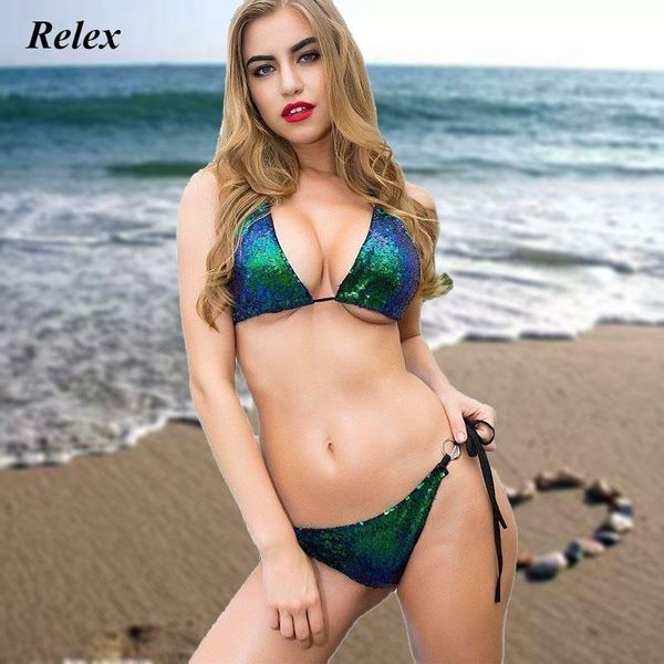 women's swimwear 2021 sequin bikini swimsuit golden silver shiny luxury suit ladies bling brazilian micro backless beachwear, White;black
women's swimwear 2021 sequin bikini swimsuit golden silver shiny luxury suit ladies bling brazilian micro backless beachwear, White;black