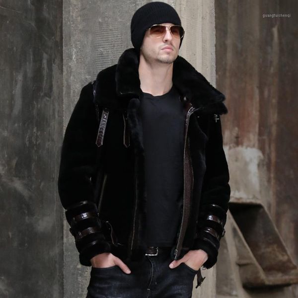 men's leather & faux 2021 shearling coat mens black b3 bomber jacket winter coats short fur
men's leather & faux 2021 shearling coat mens black b3 bomber jacket winter coats short fur