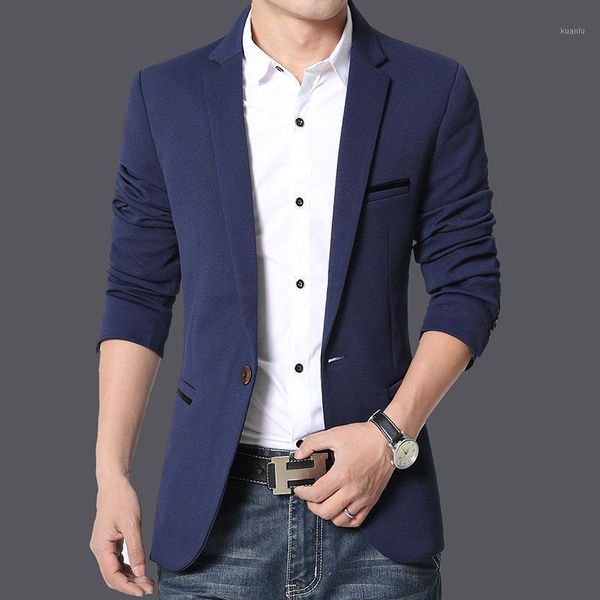 men's suits & blazers mens korean slim fit casual cotton blazer suit jacket black blue beige plus size m to 5xl male coat wedding dress, White;black
men's suits & blazers mens korean slim fit casual cotton blazer suit jacket black blue beige plus size m to 5xl male coat wedding dress, White;black