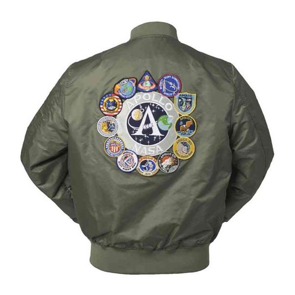 2021 new autumn apollo 100th space shuttle mission thin ma1 bomber hiphop us air force pilot flight college et for men, Black
2021 new autumn apollo 100th space shuttle mission thin ma1 bomber hiphop us air force pilot flight college et for men, Black