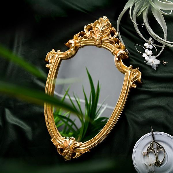 mirrors golden embossed makeup mirror nordic retro old distressed light luxury home decoration bathroom fitting
mirrors golden embossed makeup mirror nordic retro old distressed light luxury home decoration bathroom fitting