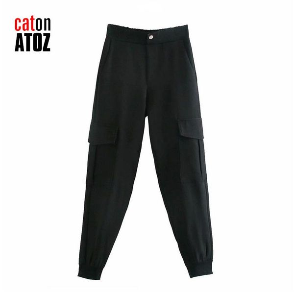 women's pants & capris catonatoz 2336 fashion casual high waist joggers leisure trousers sweatpants causal streetwear overalls, Black;white
women's pants & capris catonatoz 2336 fashion casual high waist joggers leisure trousers sweatpants causal streetwear overalls, Black;white