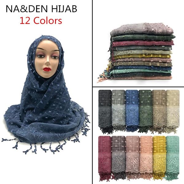 scarves 1pc viscose flower lace pearls hijab scarf design shawls muslim headscarf wraps turbans long, Blue;gray
scarves 1pc viscose flower lace pearls hijab scarf design shawls muslim headscarf wraps turbans long, Blue;gray