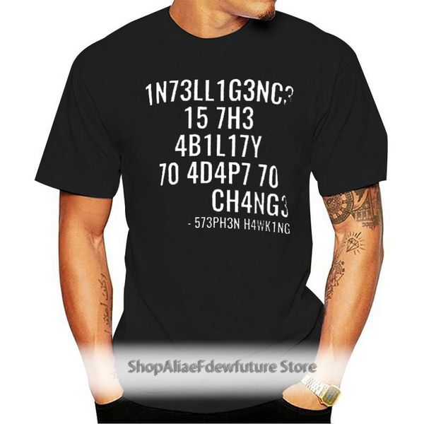 men's t-shirts intelligence is the ability to adapt change t shirt earth global warming vaccines chemtrails flat teach, White;black
men's t-shirts intelligence is the ability to adapt change t shirt earth global warming vaccines chemtrails flat teach, White;black