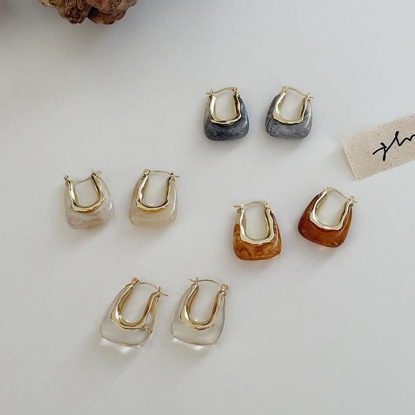 dangle & chandelier trendy transparent acrylic resin geometric irregular colorful u-shaped hoop earring for women girl elegant jewelry acces, Silver
dangle & chandelier trendy transparent acrylic resin geometric irregular colorful u-shaped hoop earring for women girl elegant jewelry acces, Silver